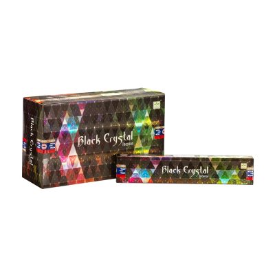Satya Black Crystal Incense (15 Gms)