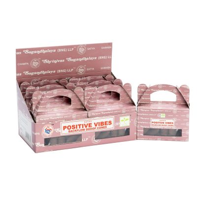 Satya Positive Vibes Backflow Dhoop Cone